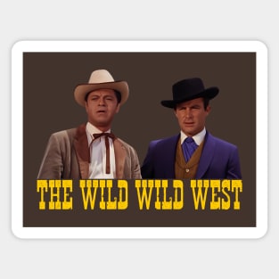 The Wild Wild West - Jim West, Artemus Gordon - 60s Sci Fi Western Magnet